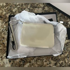 Alexander Wang clutch wristlet in smoke, no longer available, NWT